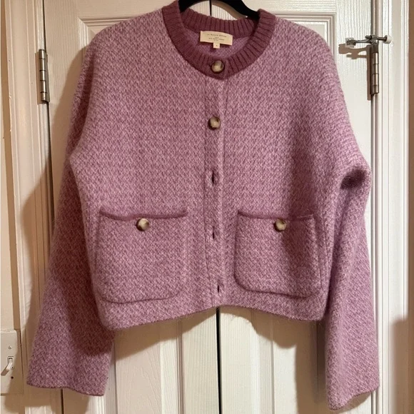 Sezane Teo Jacket in Lilac - Picture 5 of 8